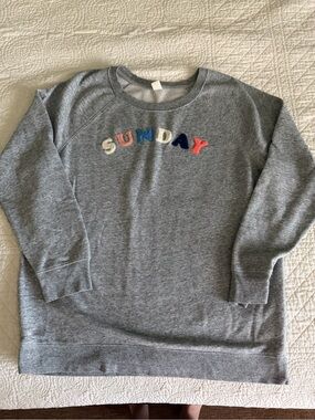 Old Navy Grey Crewneck Sweatshirt